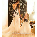 Alibaba Custom made Latest Children A Line Long Beauty Pageant Birthday Lace A Line Flower Girl Dresses LF46